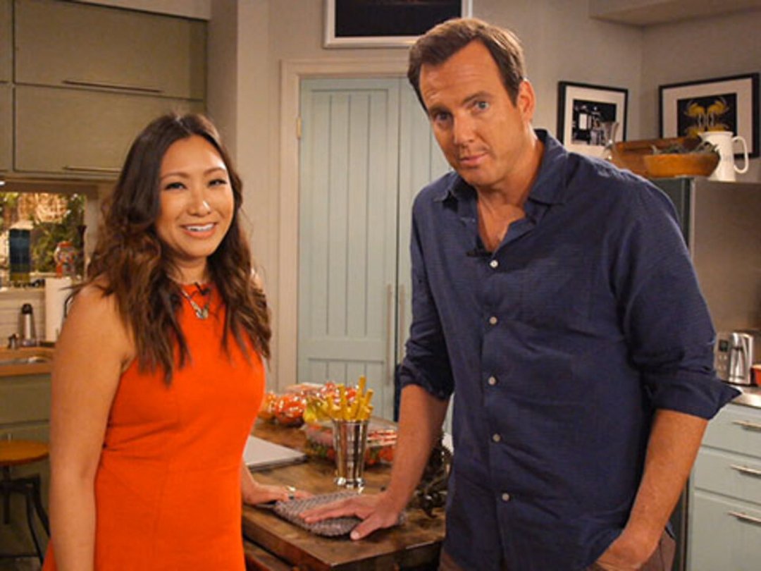 On Set with Will Arnett & Cast of "The Millers"