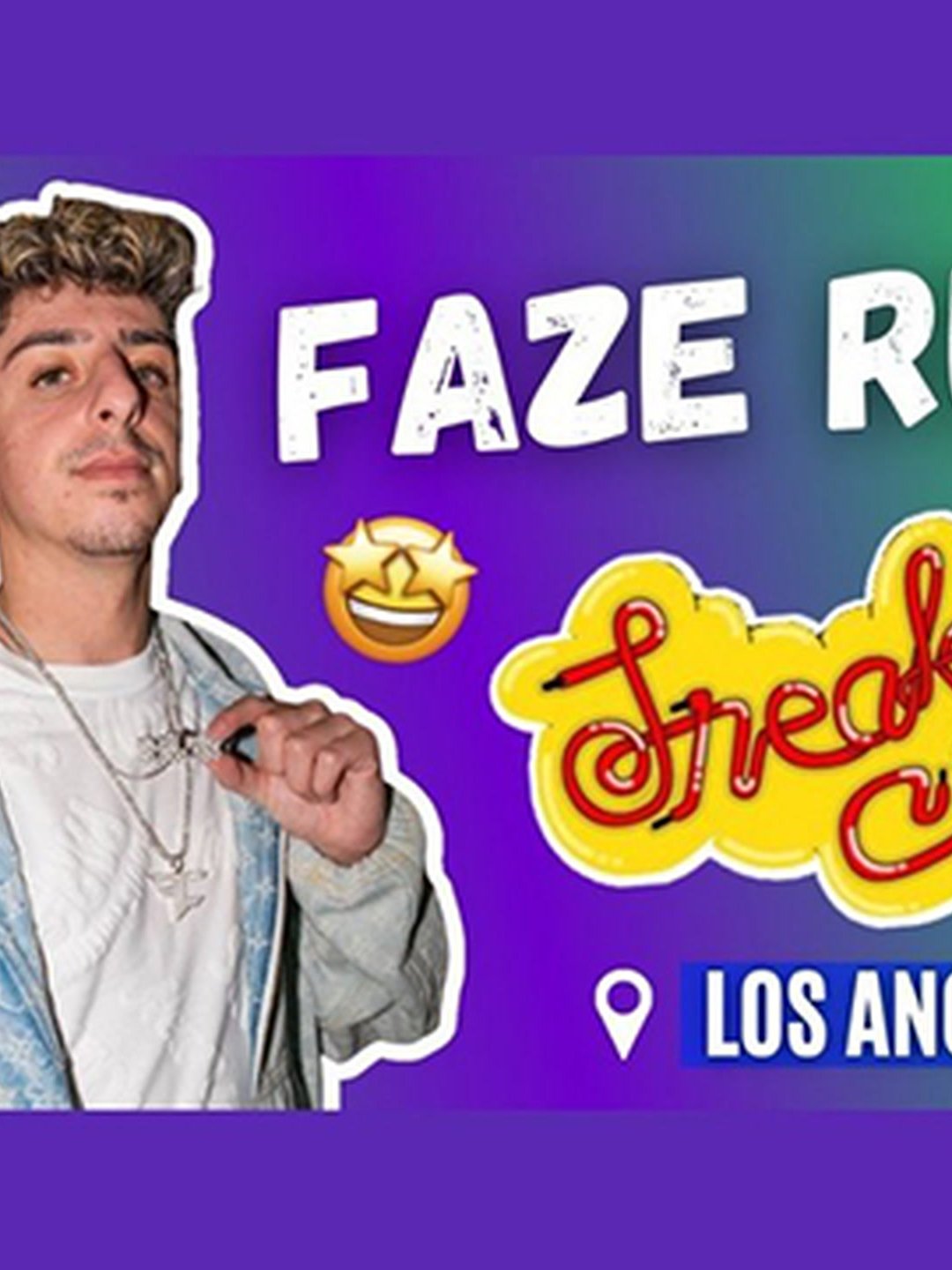 Gamer FaZe Rug Shows Off His FaZe Chain & Talks Kicks at Sneaker Con