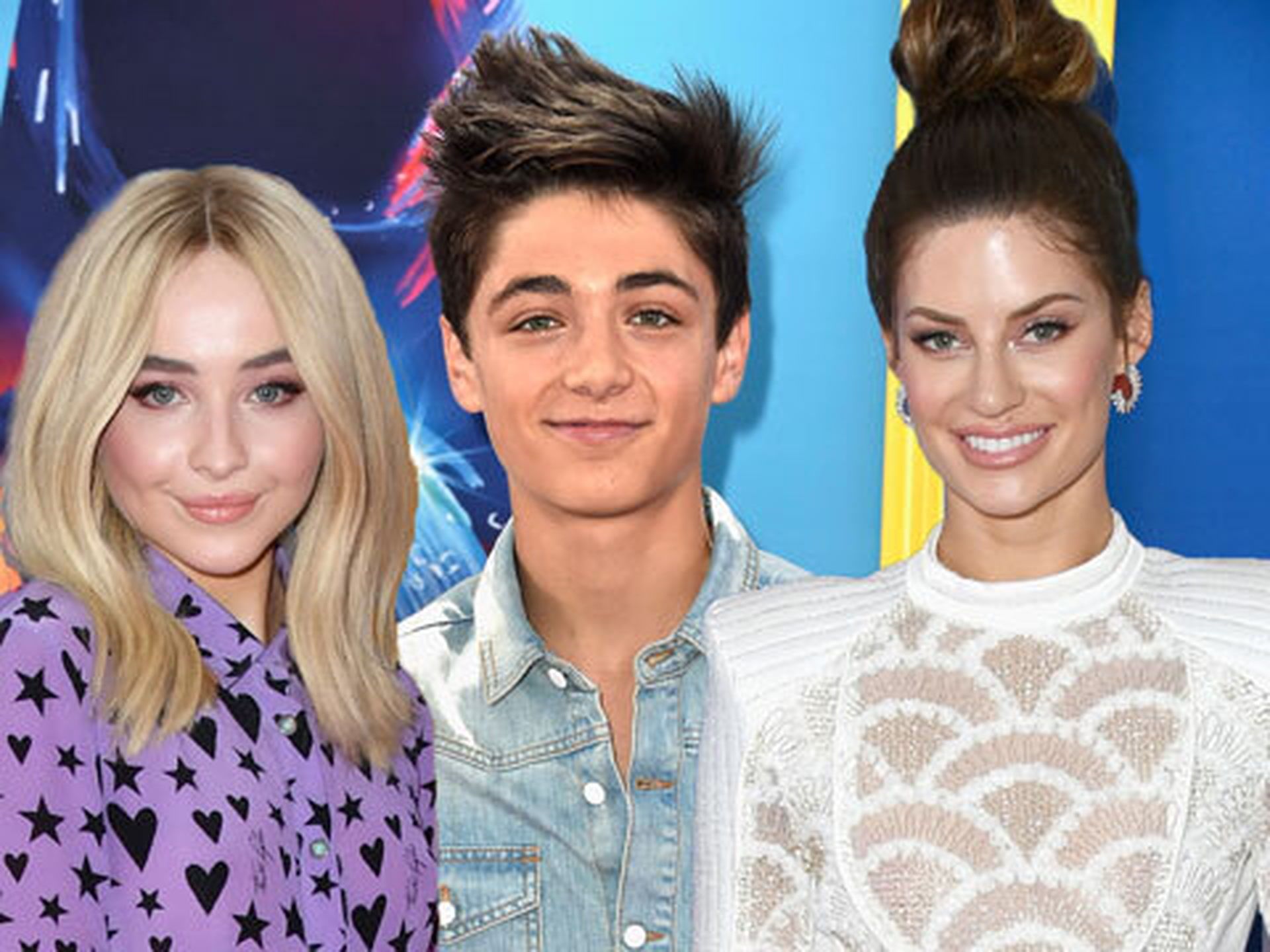 Sabrina Carpenter & More Fan Out Over Justin Bieber