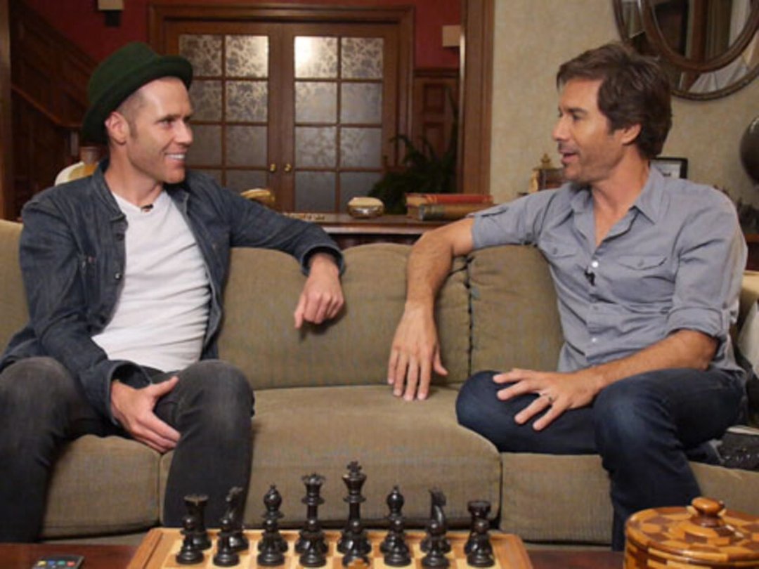 TNT's "Perception": On Set with Eric McCormack & Rachael Leigh Cook