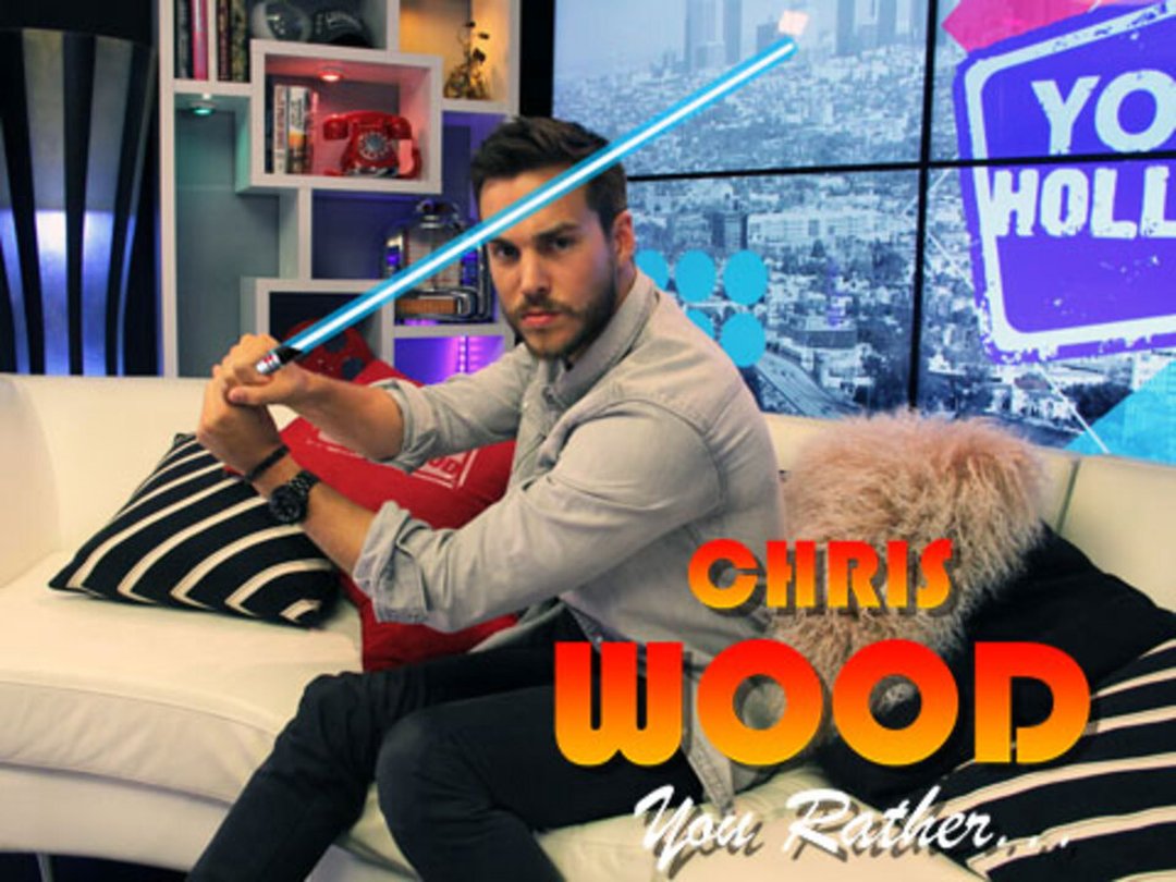 Chris Wood on Kissing Ian Somerhalder