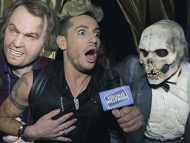 Frankie Grande vs Jack Nicholson at Halloween Horror Nights