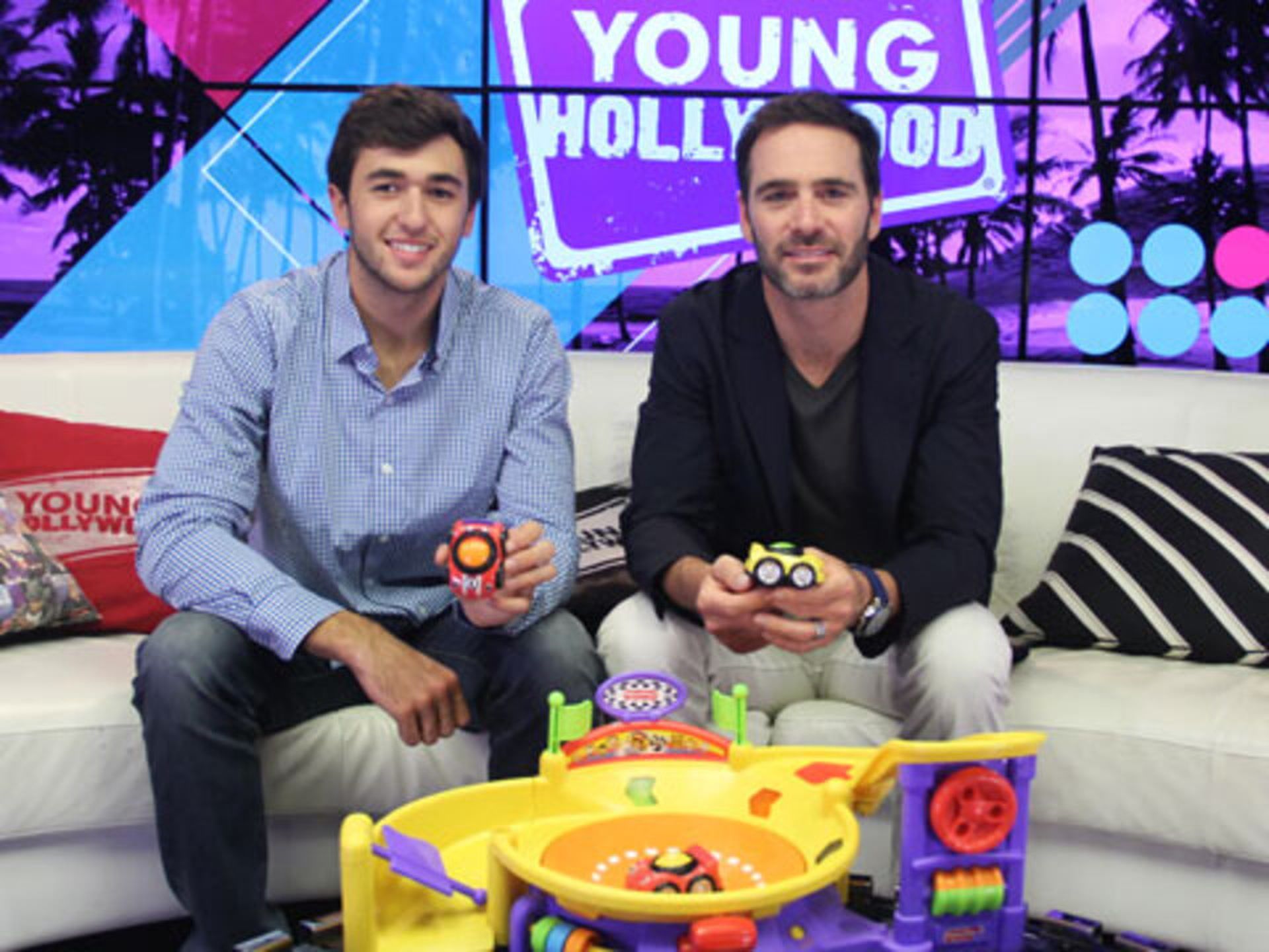 Racing Champs Jimmie Johnson & Chase Elliott Talk Sprint Cup
