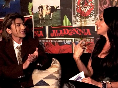 Backstage at KUN's Headlining Concert In L.A.