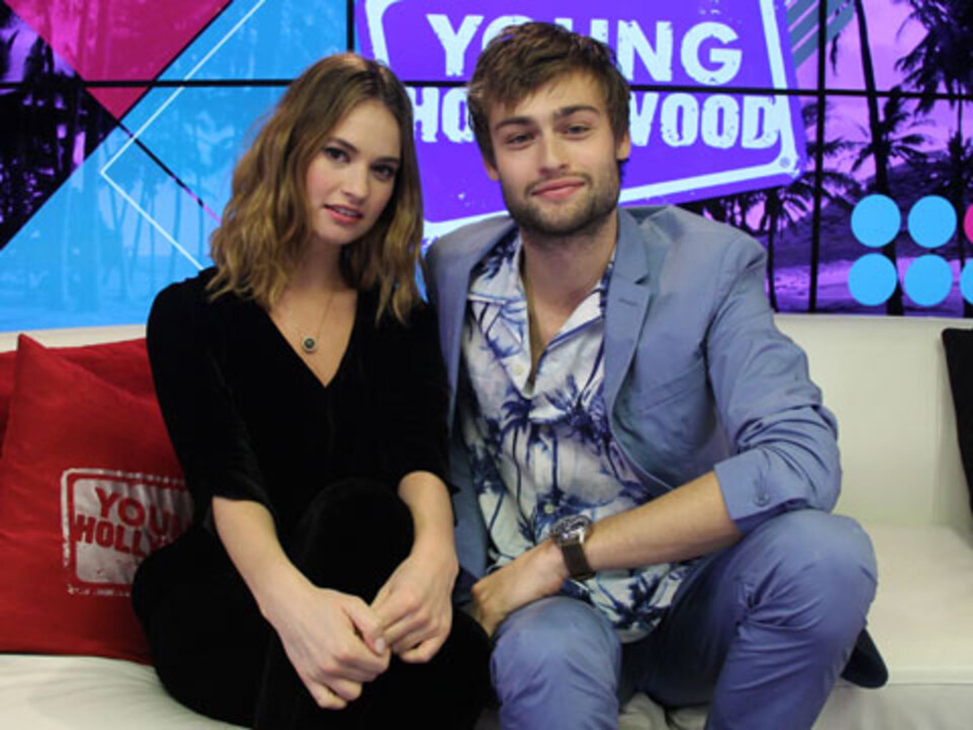 Lily James & Douglas Booth on Training for 'Pride and Prejudice and Zombies'