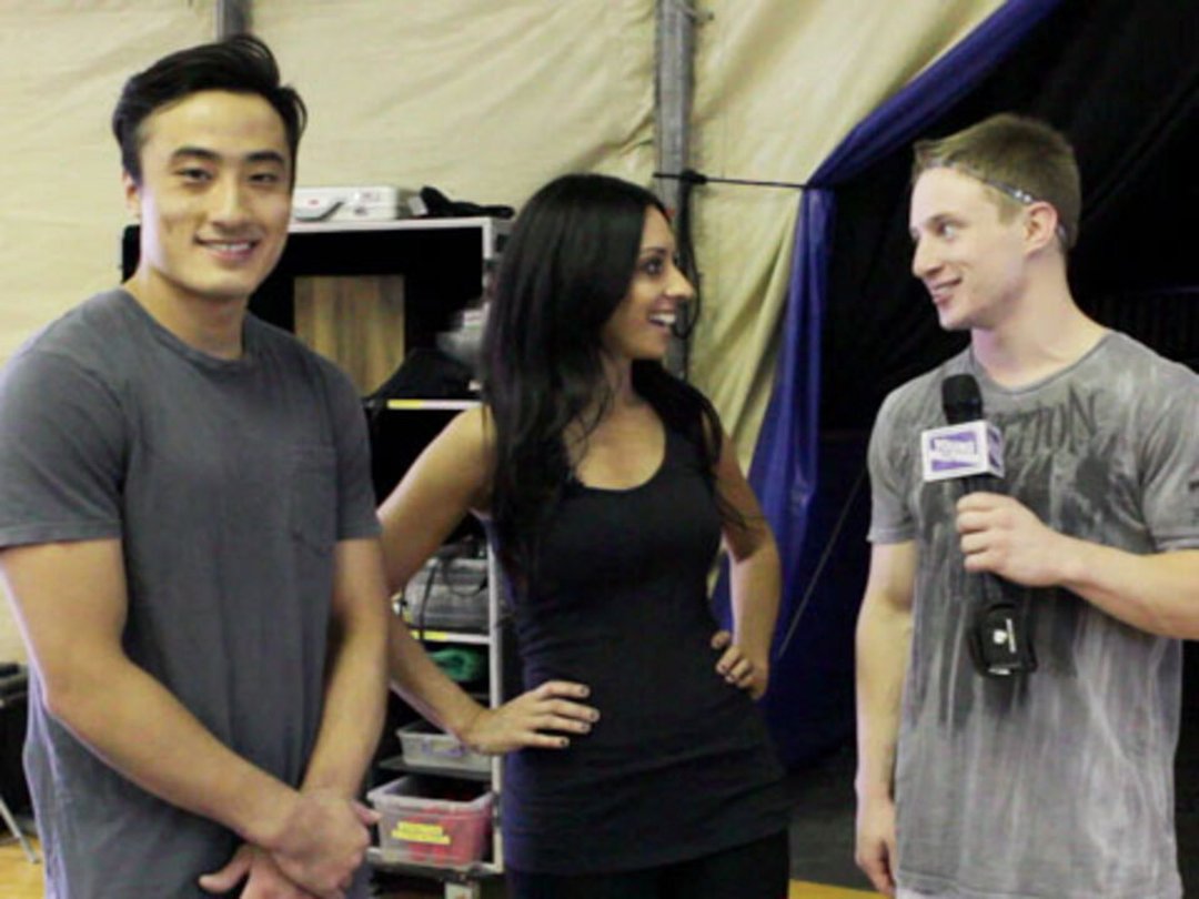 Backstage at Cirque Du Soleil's "Totem" Show