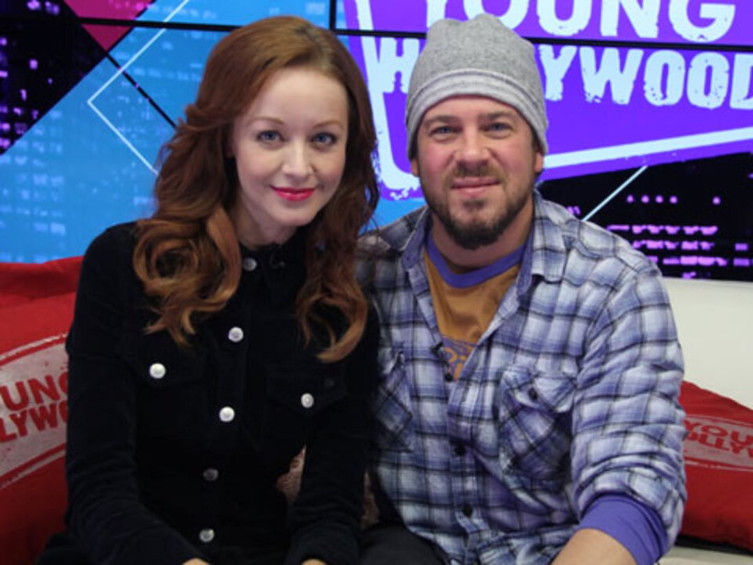 Card Tricks with "The Librarians" Stars Lindy Booth & Christian Kane