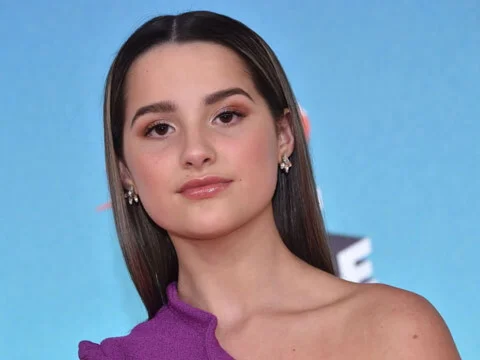 Annie LeBlanc Reacts to Asher Angel's Scare Cam Story