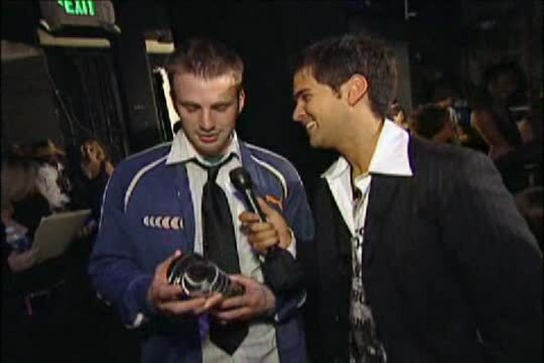 Chris Evans talks about his award