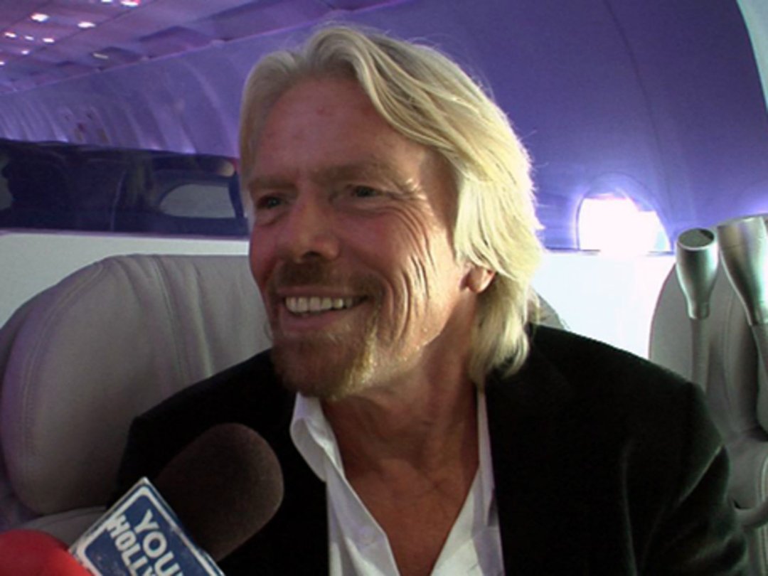 Richard Branson on Virgin America Chicago