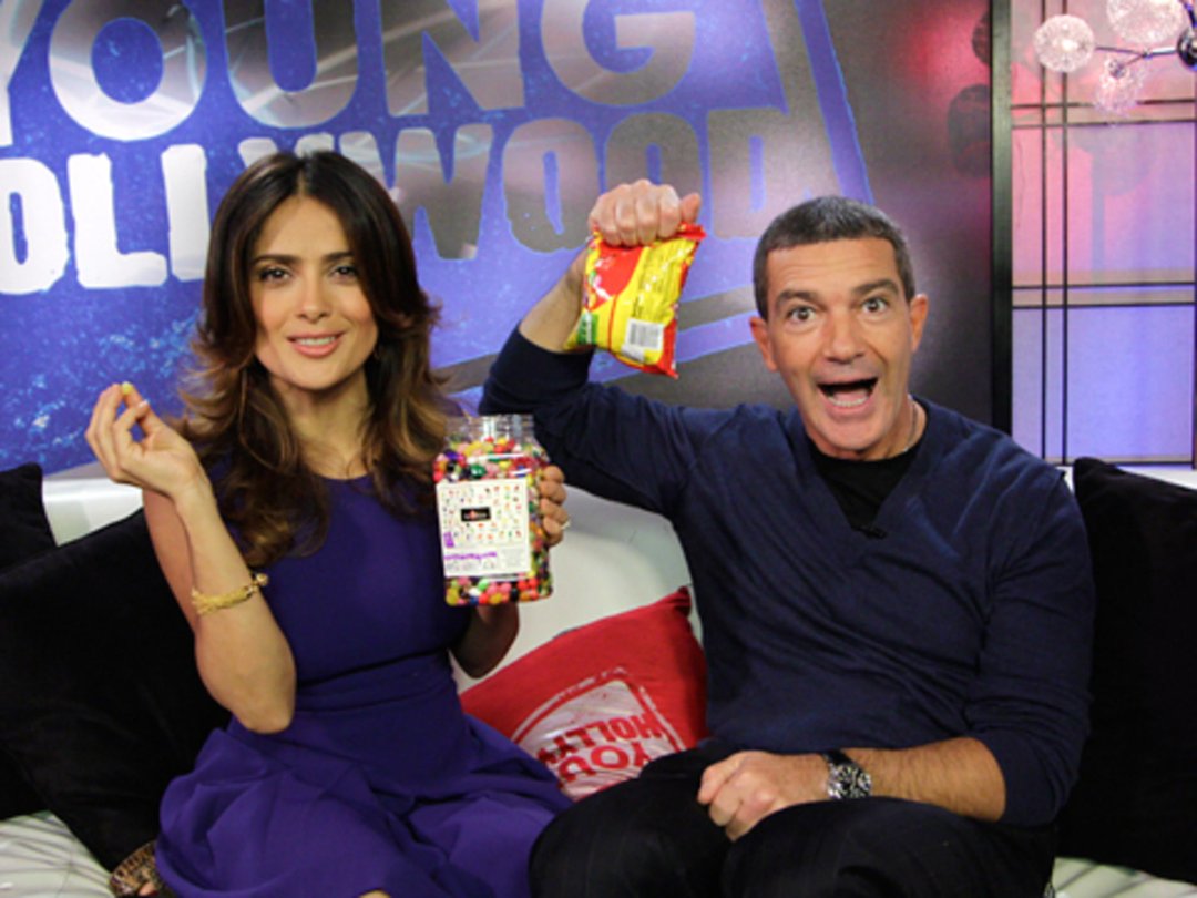 Cool Cats Antonio Banderas & Salma Hayek