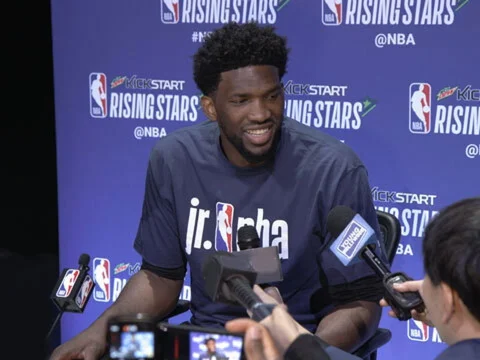 Rising Stars Ben Simmons, Joel Embiid, & More at NBA All-Star Weekend