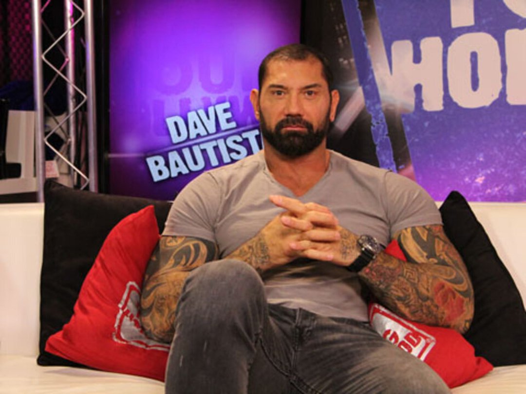 'Guardians of the Galaxy' Star Dave Bautista on How to Be Intimidating