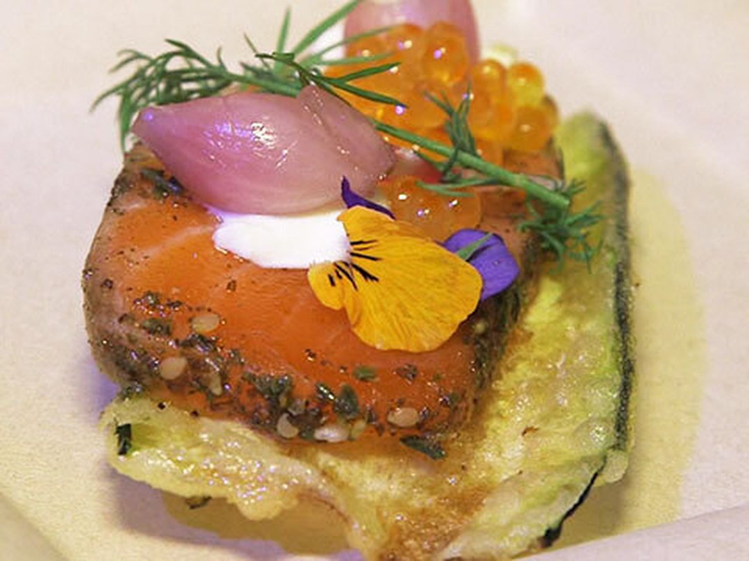 Making Za'atar Cured Salmon with Chef Michael Mina