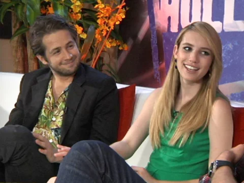 Playing Fashion Police with Michael Angarano and Emma Roberts