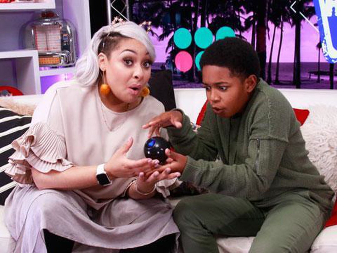 Magic 8 Ball Tells Raven-Symoné & Issac Ryan Brown Their Fate
