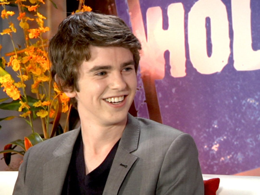 Freddie Highmore Brings His British Charm