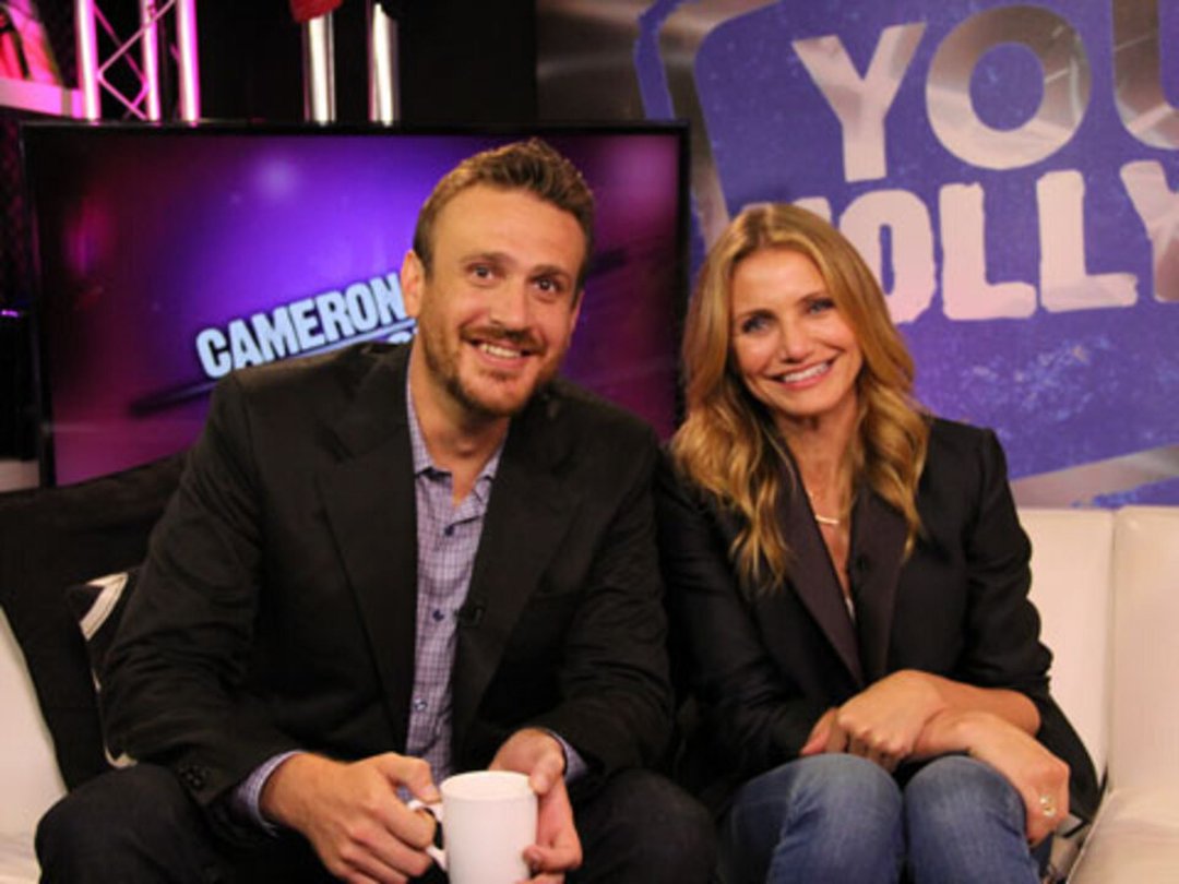 Cameron Diaz & Jason Segel on 'Sex Tape' & Their First Kiss