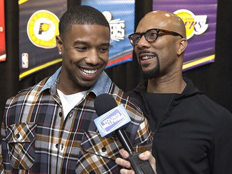 What Michael B. Jordan, Common, & More Brought to the NBA All-Star Celeb Game