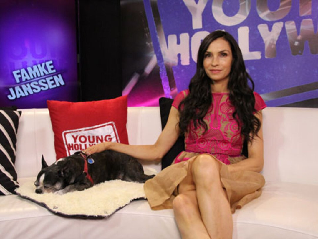 Famke Janssen on "Hemlock Grove" & Her Biggest Skincare Tip
