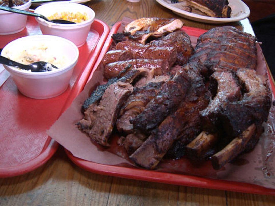 Texas BBQ Date at Iron Works with Aaron & Sanya Richards-Ross