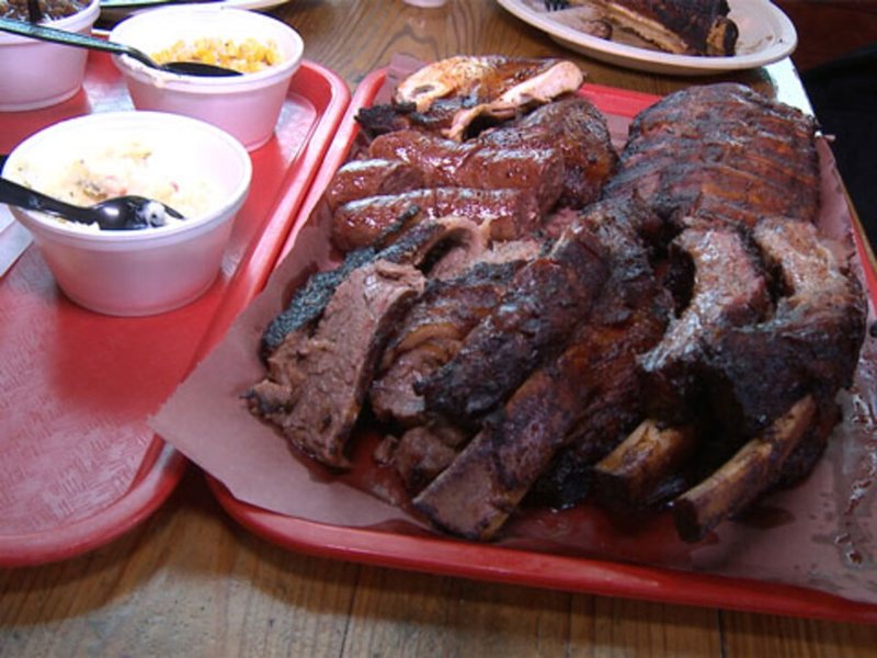 Texas BBQ Date at Iron Works with Aaron & Sanya Richards-Ross