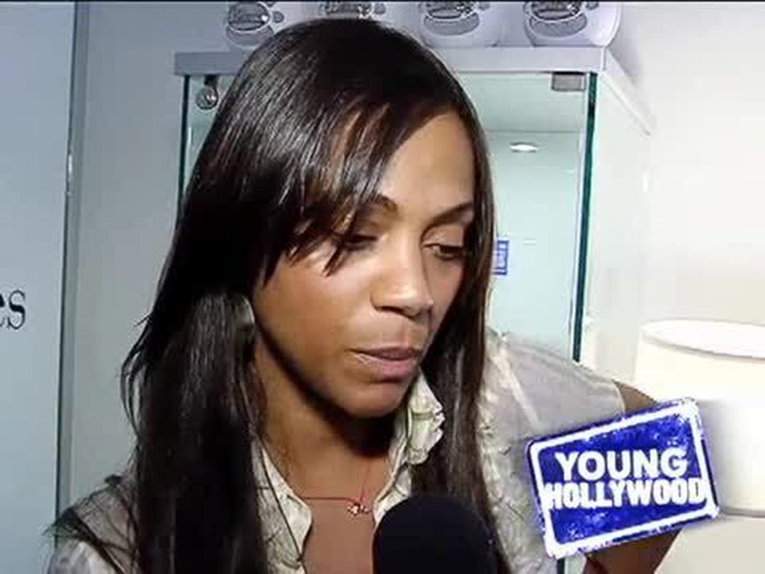 "Star Trek" Star, Zoe Saldana
