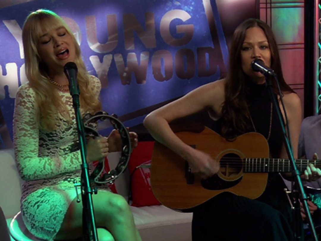 Live Studio Performance by Musical Sister Act, The Pierces