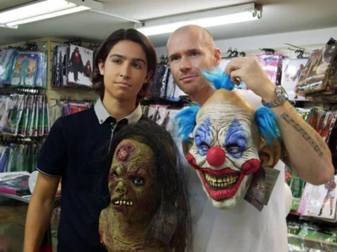 Halloween Shopping with "Fear The Walking Dead" Star Lorenzo James Henrie