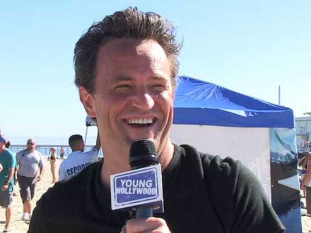 Volleying with Matthew Perry, Allison Miller, and Misty May-Treanor