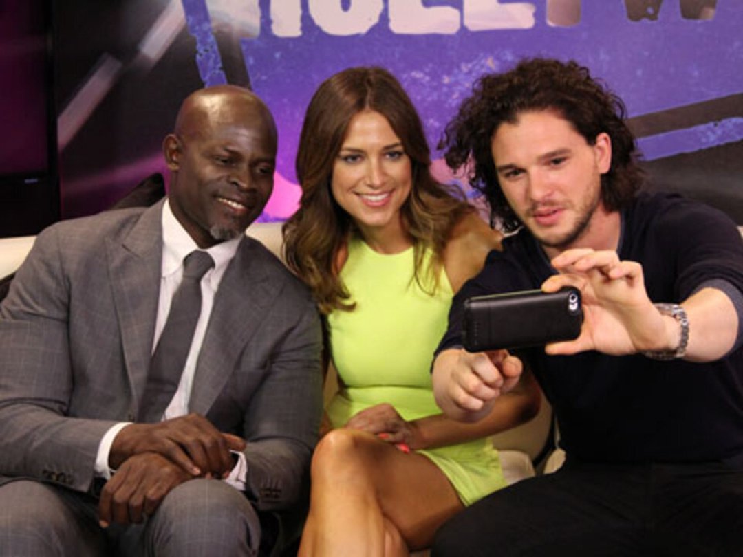 Kit Harington & Djimon Hounsou on Voice Acting vs On-Camera Acting