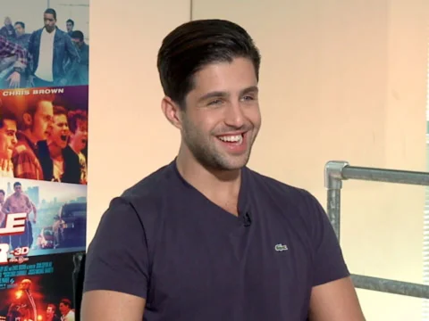 Freestyling with Josh Peck & 'Battle of the Year' Crew
