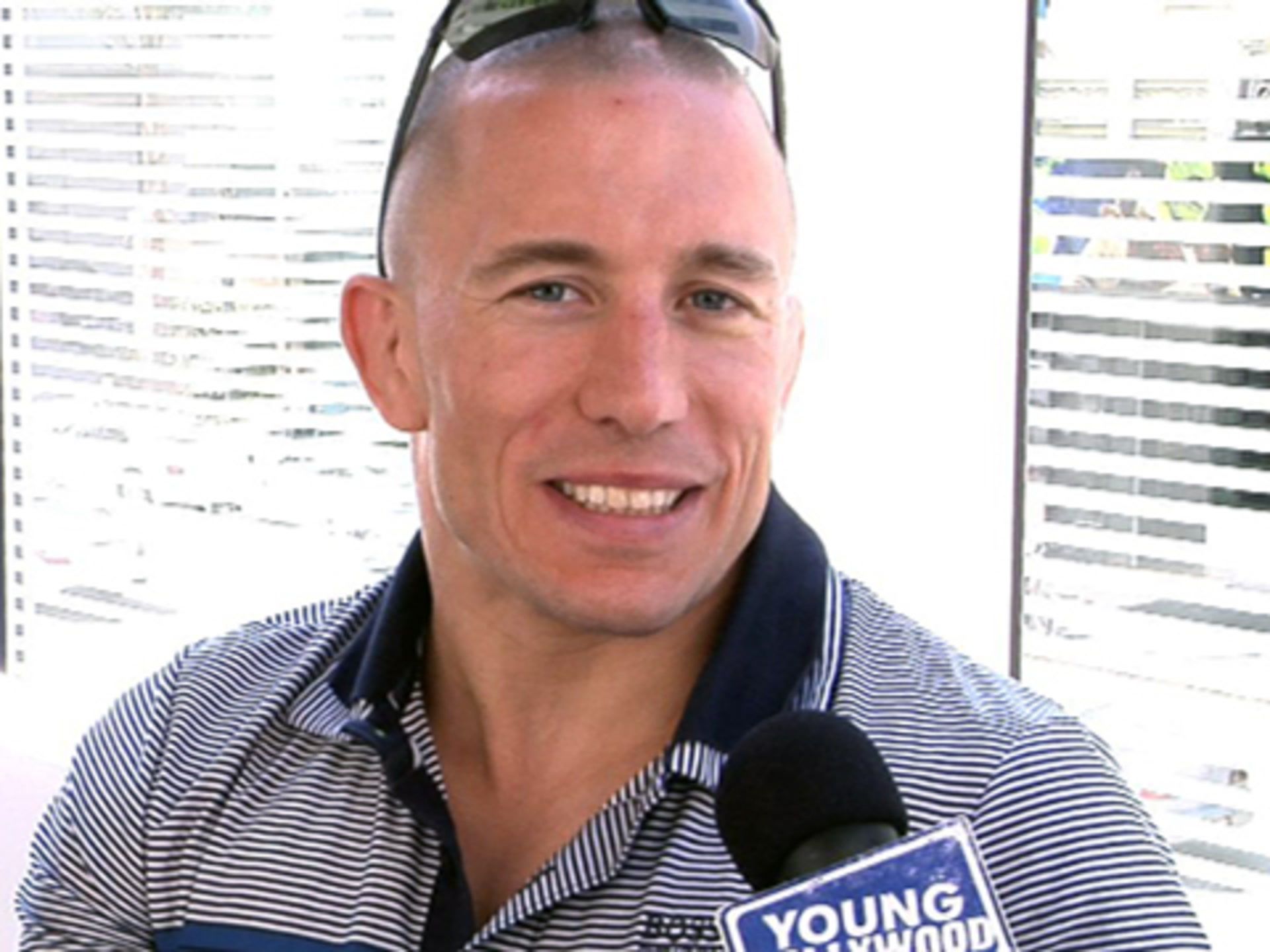 George St. Pierre at ESPN Magazine
