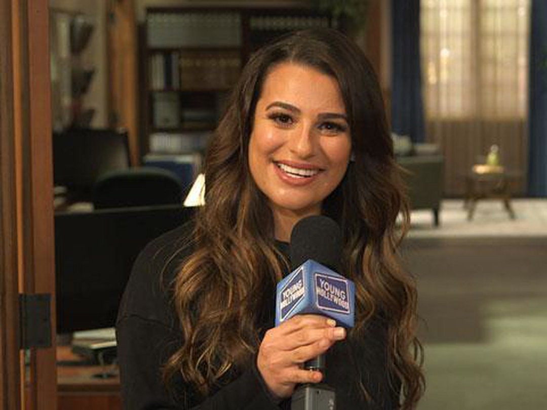 The Mayor Set Tour with Lea Michele & Castmates
