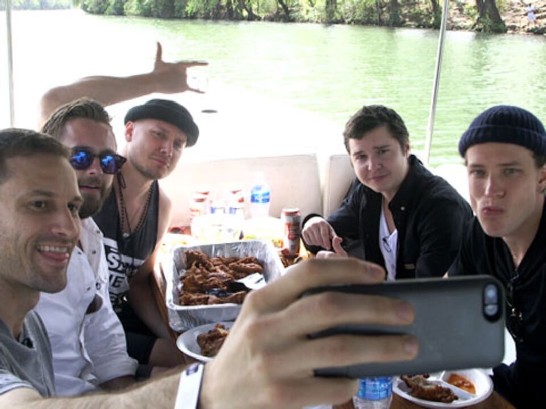 On a Boat with Lukas Graham