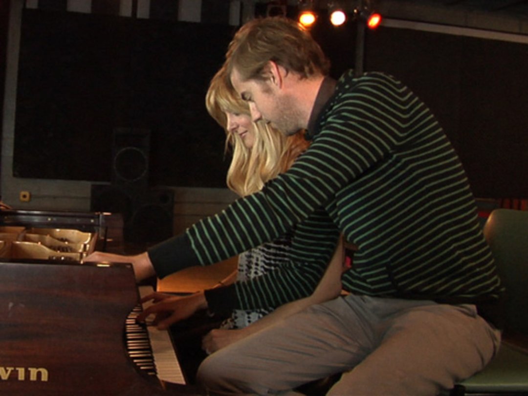 Rehearsing with Andrew McMahon