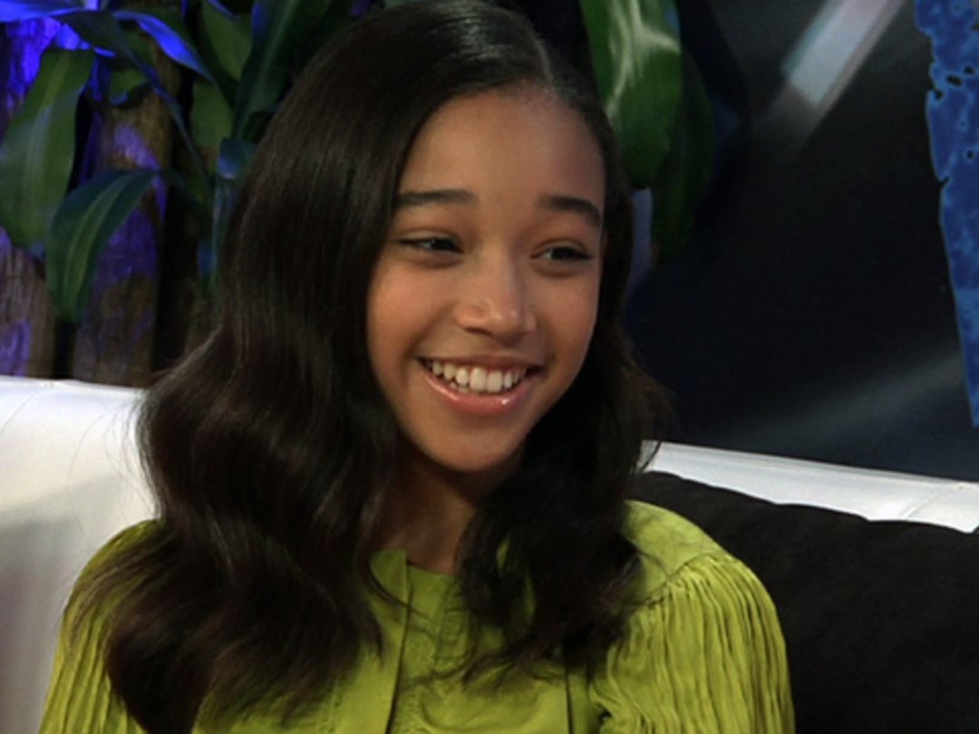 'The Hunger Games' Littlest Prankster, Amandla Stenberg