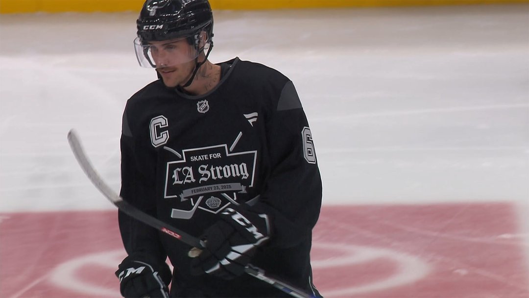 Celebs & Athletes Hit The Ice For LA Strong Benefit Hockey Game
