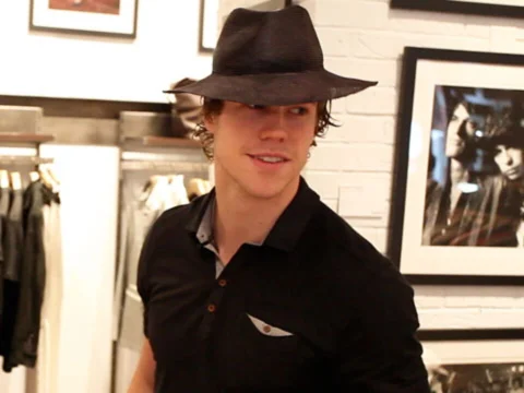 Islanders Star Matt Martin Suits Up at John Varvatos