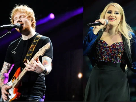 Ed Sheeran & Meghan Trainor on Their Reactions to Grammy Nominations