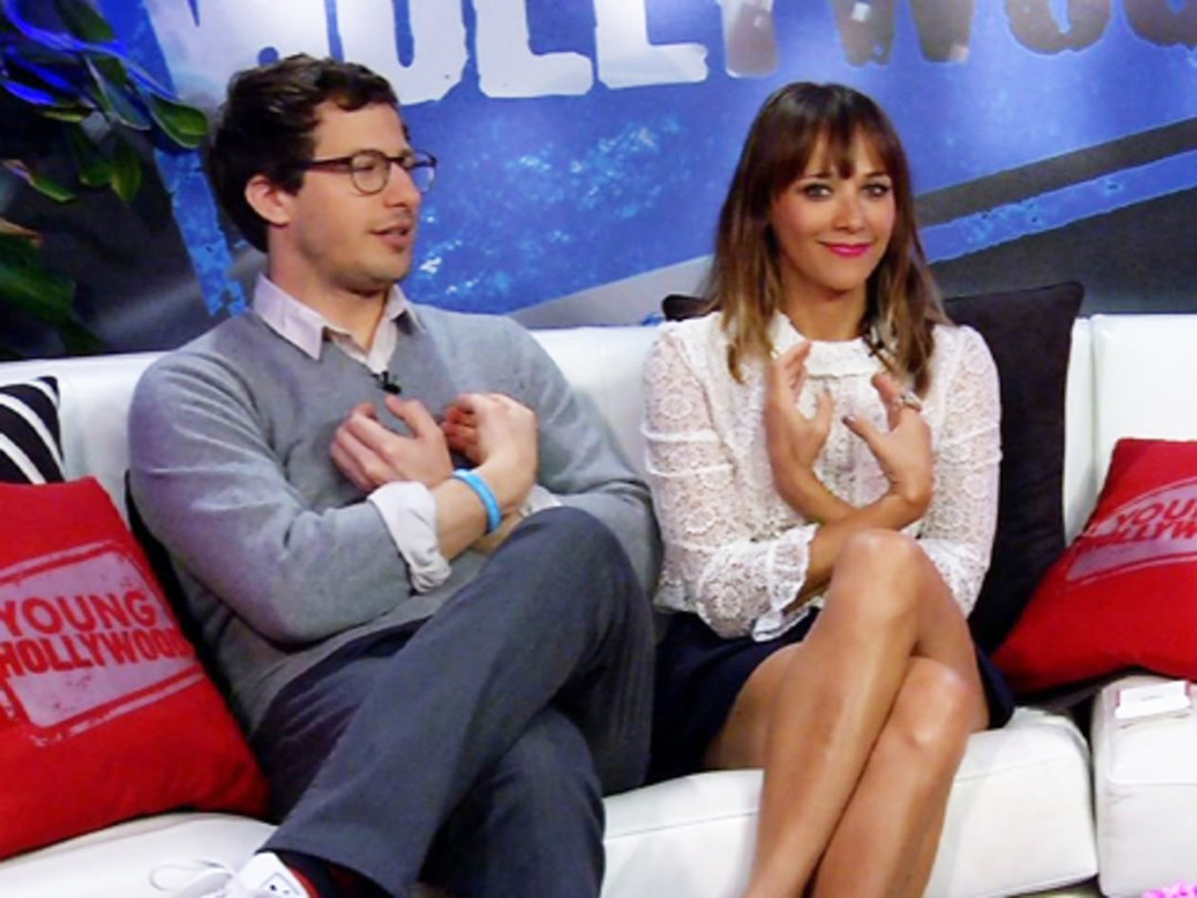 Andy Samberg & Rashida Jones on Dating, Butt-Dialing, and Bieber