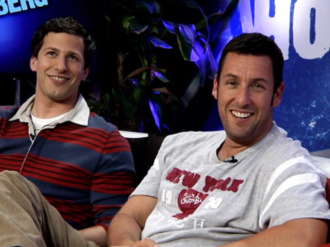 'That's My Boy' Stars Adam Sandler and Andy Samberg Try to Keep It Clean