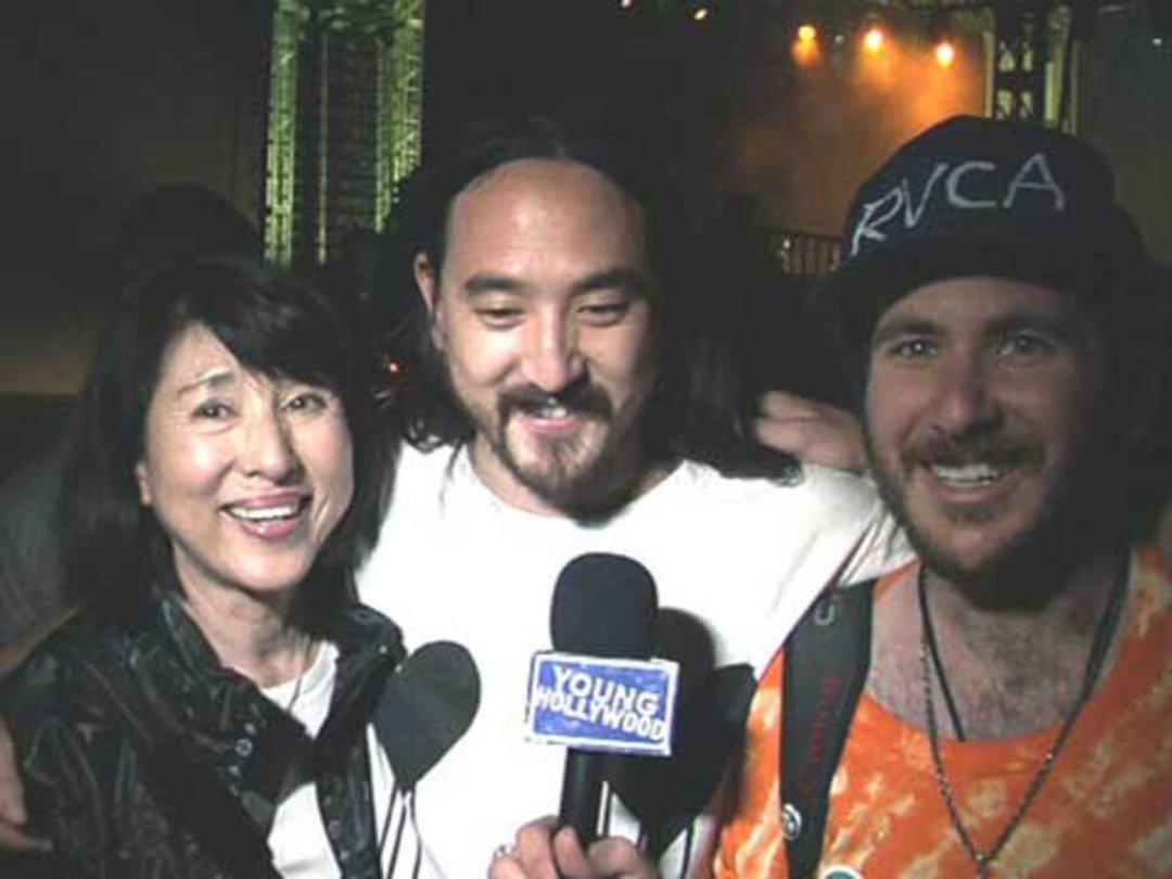 The Cobra Snake talks to Steve Aoki & Mom