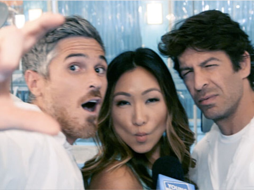 Selfies with the "Heartbeat" Cast
