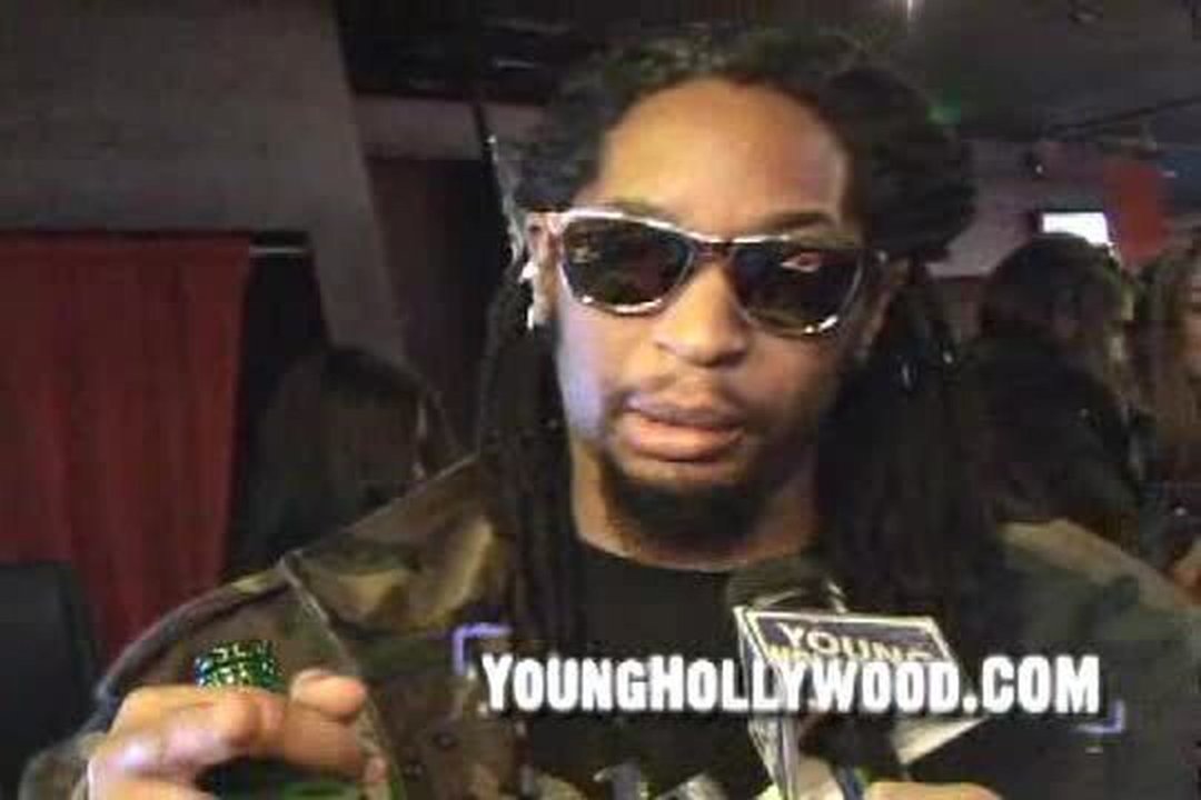 Lil Jon at the Boost Mobile Lounge
