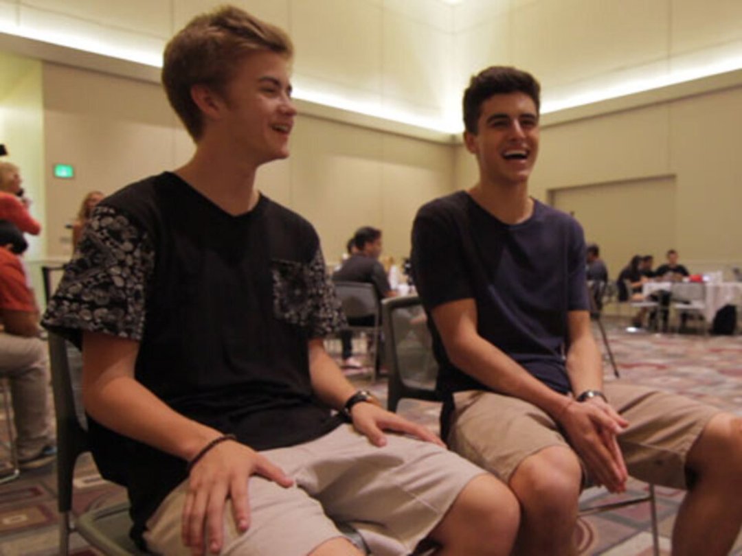 YouTube Stars Jack and Jack, Brent Rivera, & ThatSoJack at InTour Festival