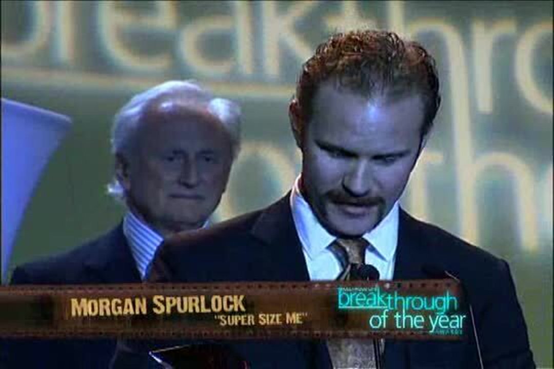 Samuel Goldwyn presents to Morgan Spurlock
