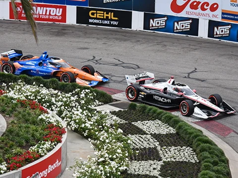 Behind The Scenes at IndyCar with Racing Legends Jimmie Johnson, Josef Newgarden, & Mario Andretti