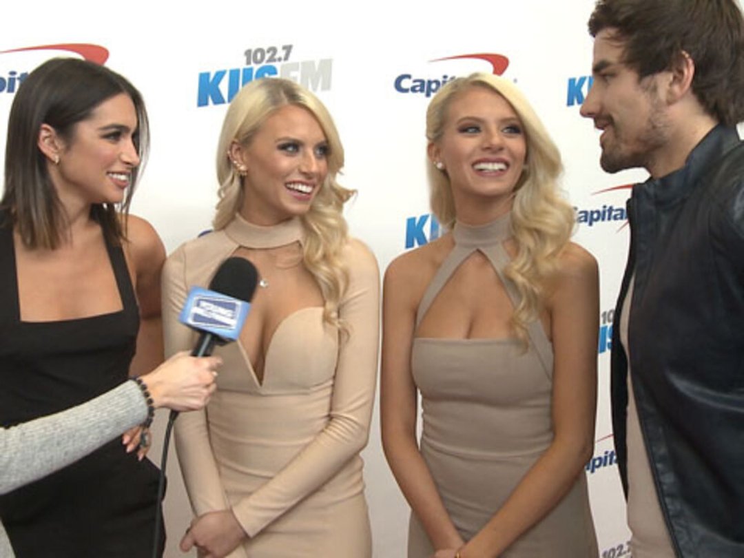 "The Bachelor" Stars Reunite At Jingle Ball