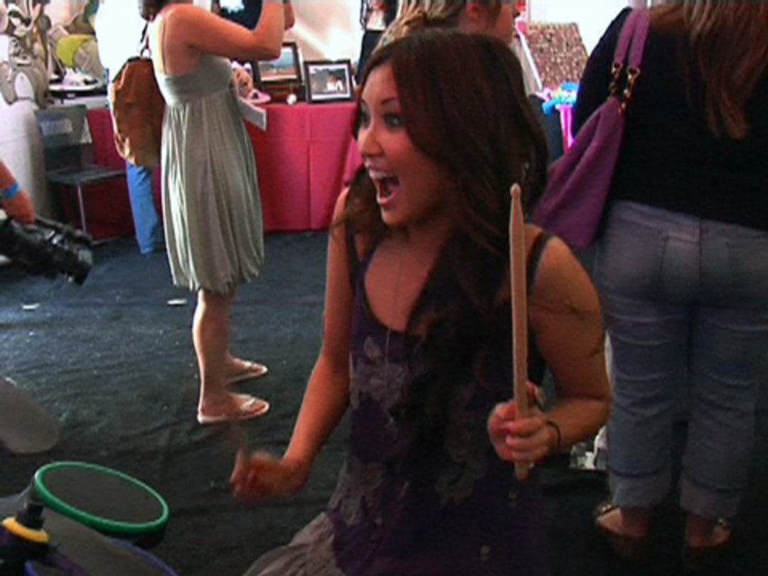 Backstage at the Teen Choice Awards